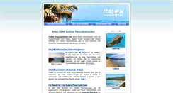 Desktop Screenshot of italien-pauschalreisen.com